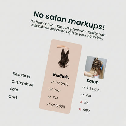 Premium Halo Hair Extensions