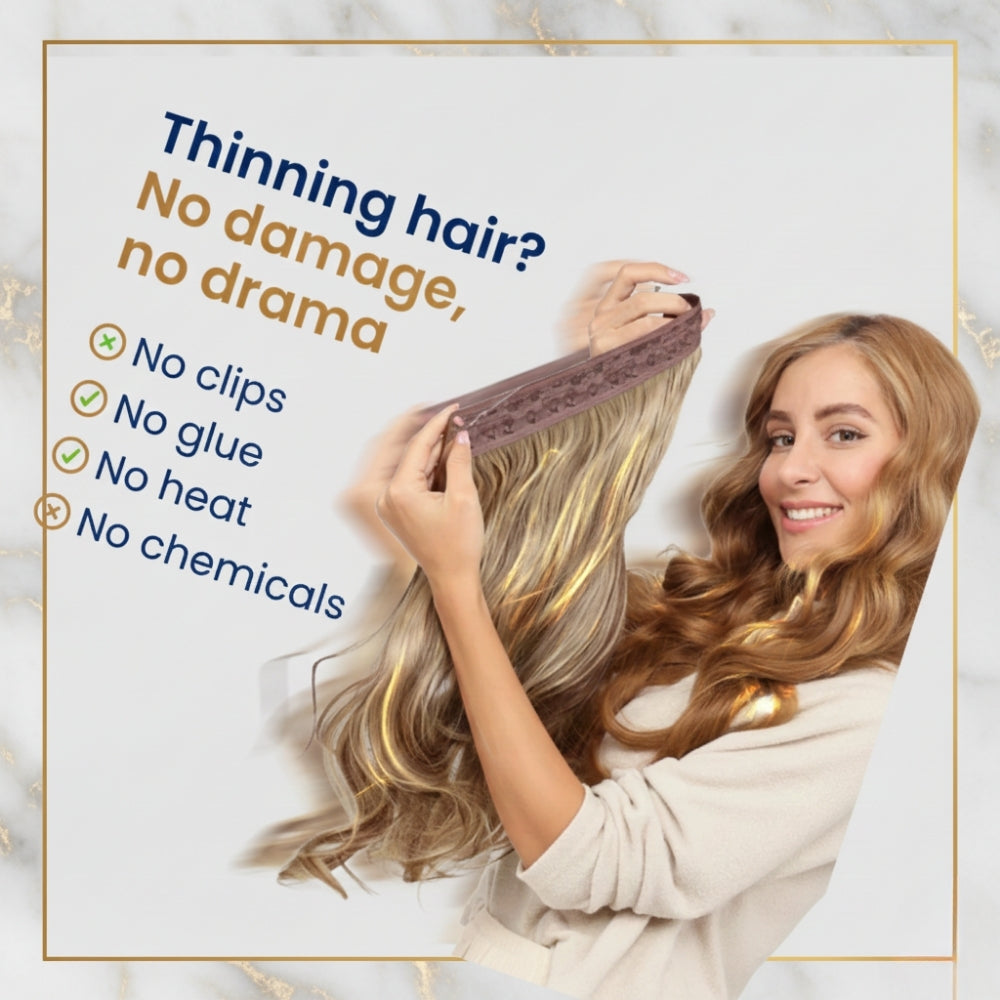 Premium Halo Hair Extensions