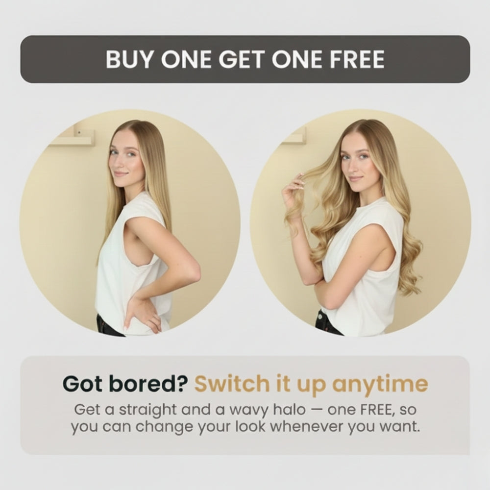 Premium Halo Hair Extensions