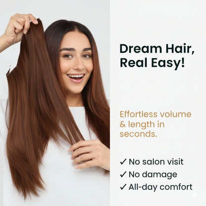 Premium Halo Hair Extensions